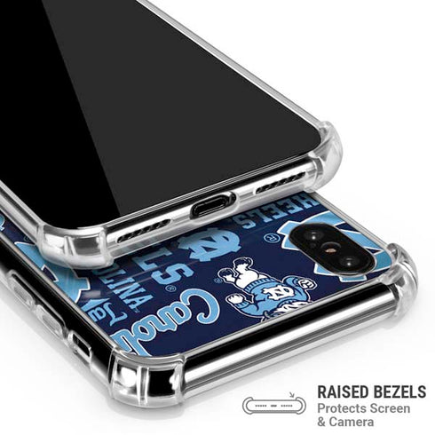 University of North Carolina Tar Heels iPhone XS Max Clear Case